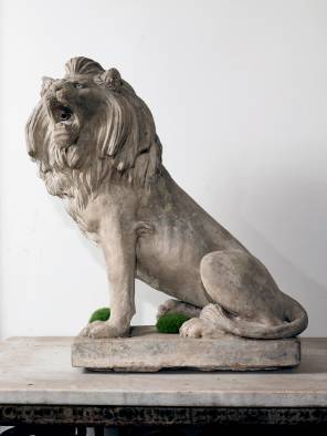 Terrecotta Lion Fountain